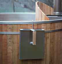Load image into Gallery viewer, ALUMINUM HOT TUB - ROUGH CEDAR FINISH
